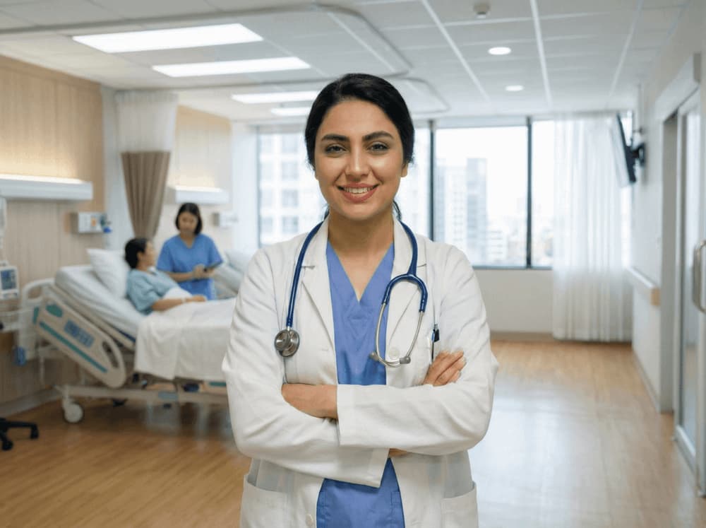 Professional medical team at Iran Elaj clinic